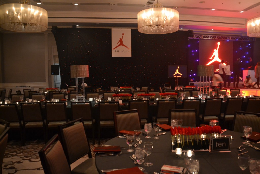 Air Jordan Basketball themed Bar Mitzvah.  RSG Events. Toronto