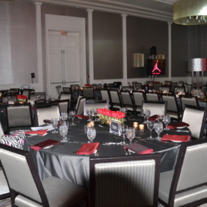 Elegant bar mitzvah room decor.  RSG Events. Toronto