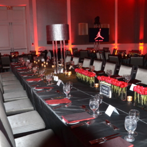 Elegant room decor.  Bar Mitzvah.  RSG Events. Toronto