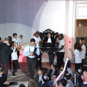 Bar Mitzvah Boy Grand Entrance.  RSG Events. Toronto