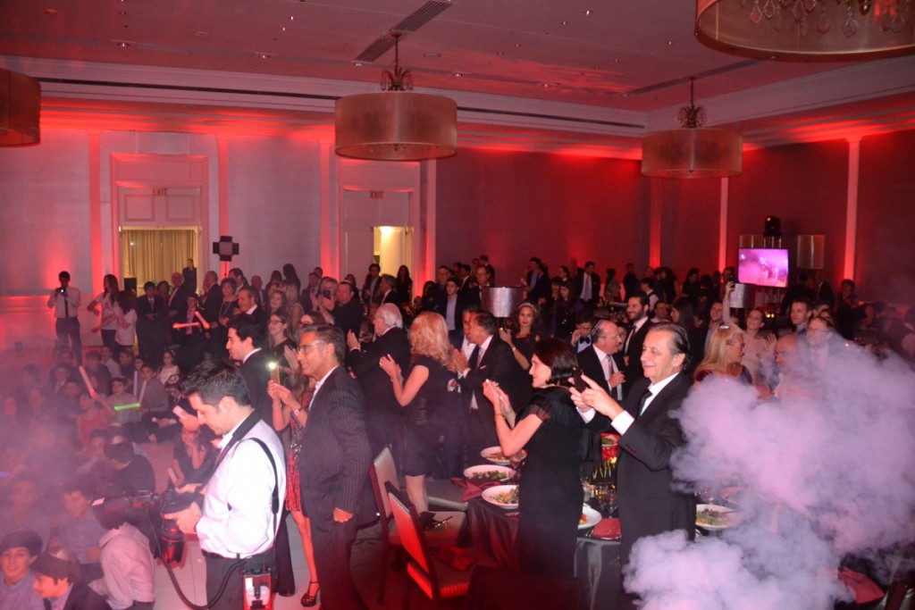 Partying at a bar mitzvah.  RSG Events. Toronto