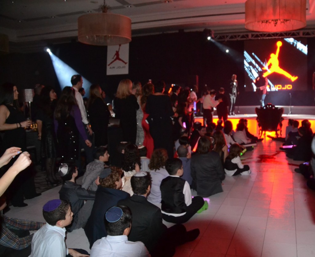 Partying at a Bar Mitzvah.  RSG Events. Toronto